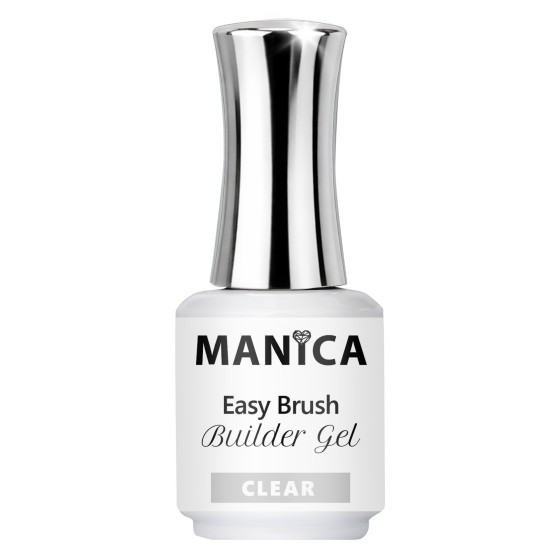 Manica Żel w butelce Easy Brush Builder Gel  - Clear 15ml