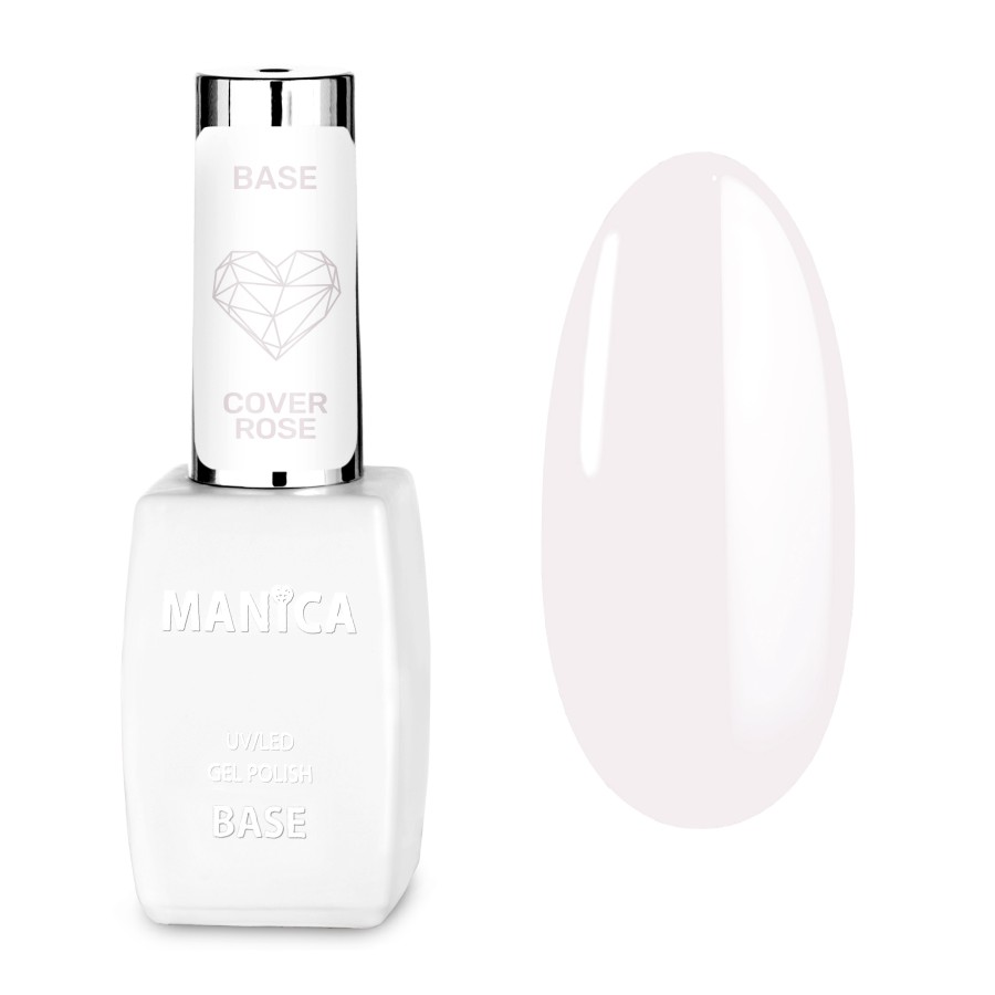 Manica Baza Cover Rose 10ml + Top Hybrid 10ml