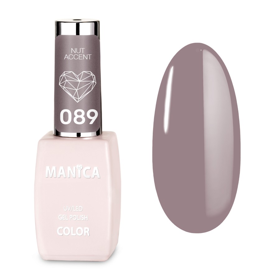 Orzechowy brąz Lakier Hybrydowy LED/UV brązowy manicure | MANICA.PL