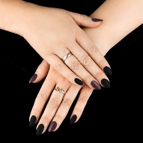 Profesjonalny lakier hybrydowy led/uv czarny ms. Black | manica.pl