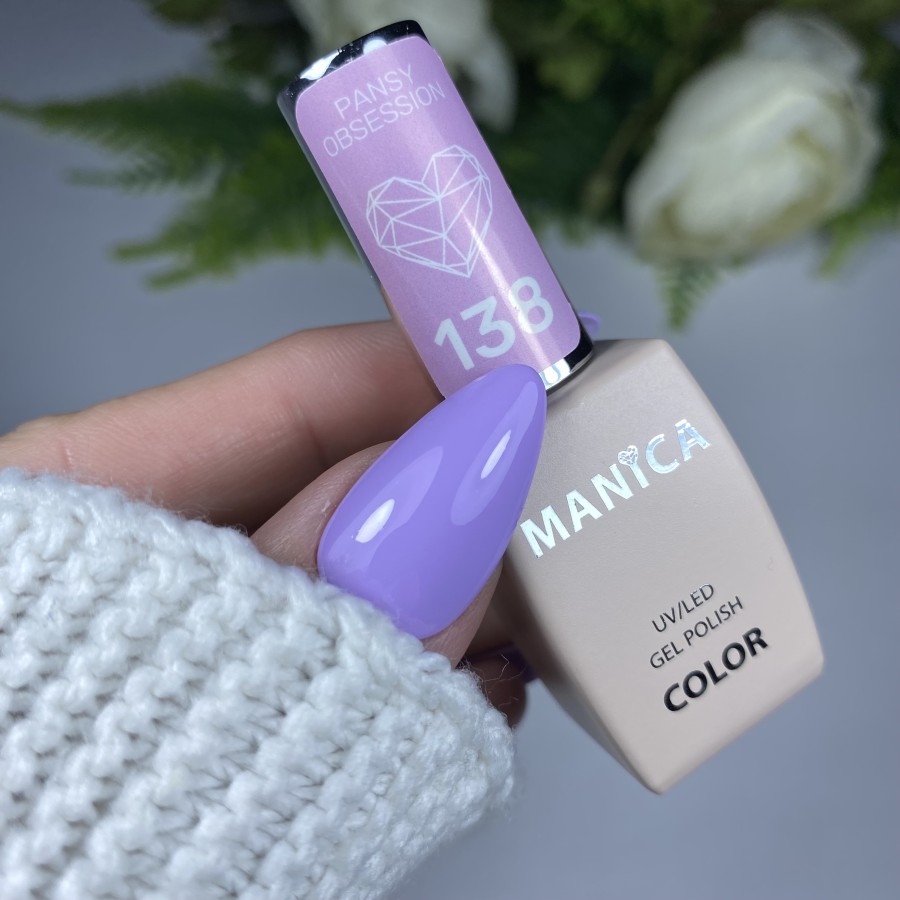 Chłodny fioletowy  Lakier Hybrydowy LED/UV manicure | MANICA.PL