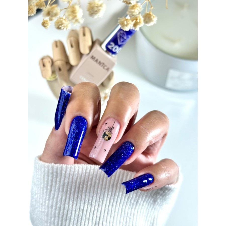 Manica Lakier hybrydowy LED/UV 10ml - Royal Midnight  - 200