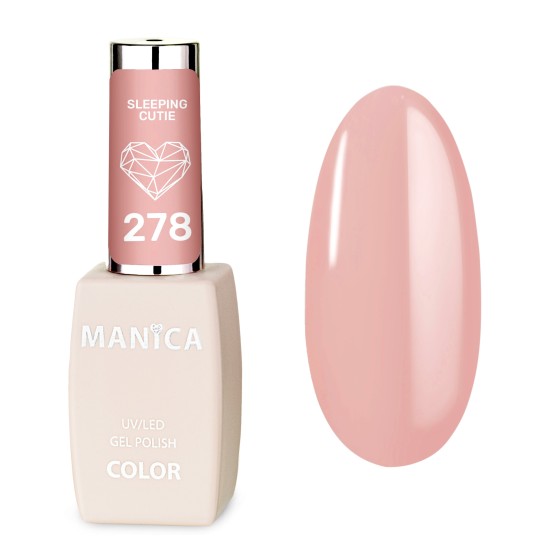 Manica Lakier hybrydowy LED/UV 10ml - Sleeping Cutie - 278