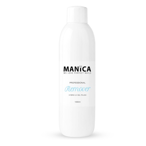 Płyn do usuwania lakieru hybrydowego Remover 1000ml | MANICA.PL