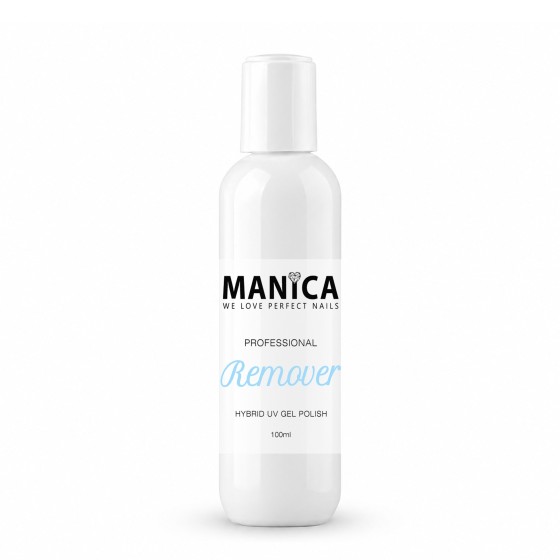 Płyn do usuwania lakieru hybrydowego Remover 100ml | MANICA.PL