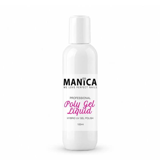 Manica Poly Gel Liquid Płyn do Akrylożelu modelowania formowania 100ml