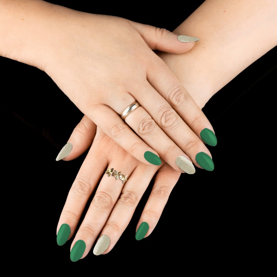 Zielony Lakier Hybrydowy LED/UV świeży i elegancki | MANICA.PL