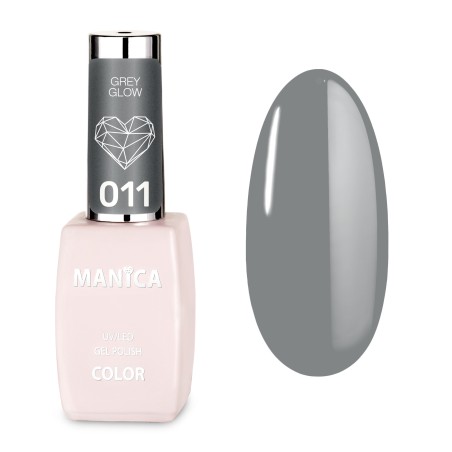 Manica Lakier hybrydowy LED/UV 10ml -  Gray Glow - 011