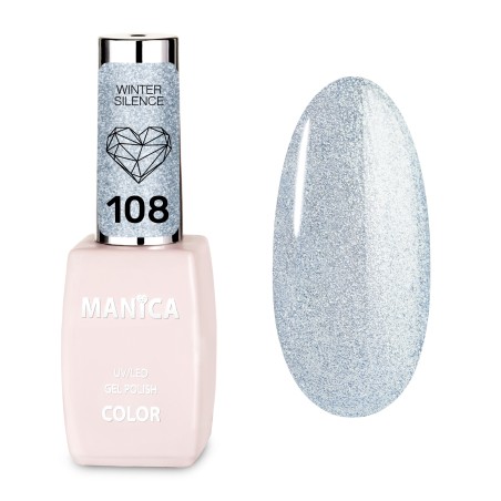 Manica Lakier hybrydowy LED/UV 10ml -  Winter Silence - 108