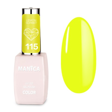 Manica Lakier hybrydowy LED/UV 10ml -  Lemon Sorbet - 115