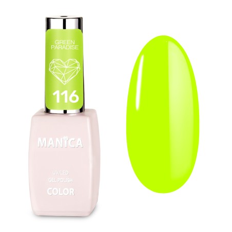 Manica Lakier hybrydowy LED/UV 10ml -  Green Paradise - 116