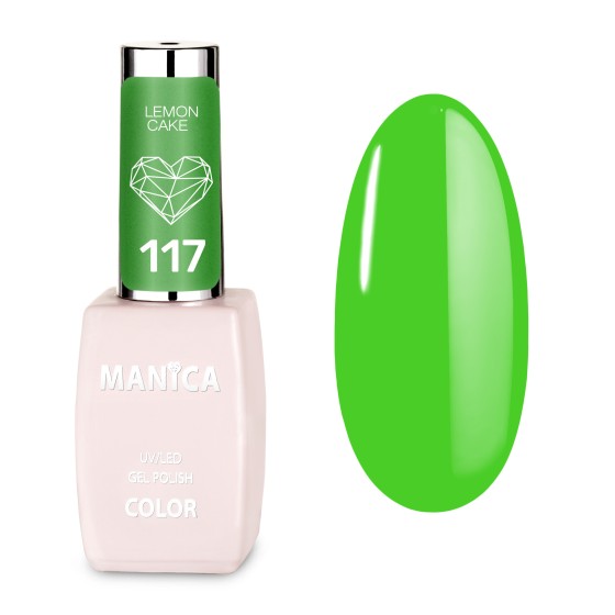 Zielony Neonowy Lakier Hybrydowy LED/UV soczysty manicure | MANICA.PL