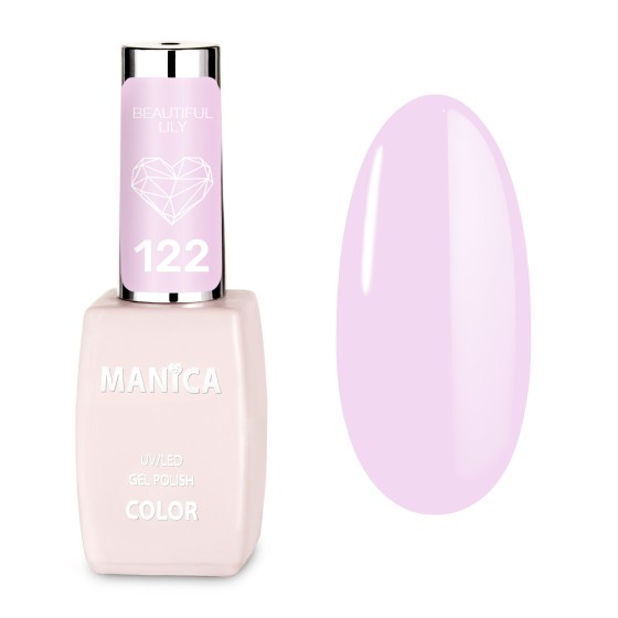 Manica Lakier hybrydowy LED/UV 10ml -  Beautiful Lily - 122