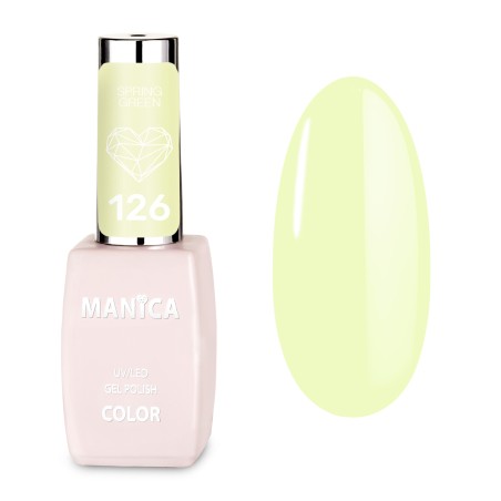Manica Lakier hybrydowy LED/UV 10ml -  Spring Green- 126