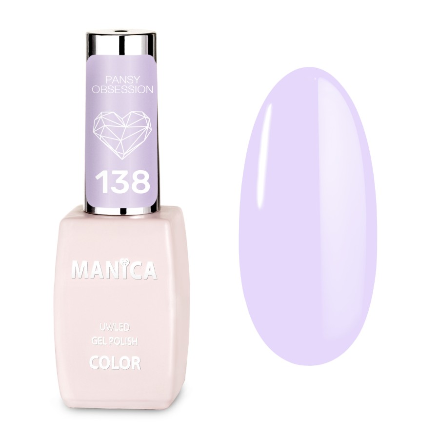 Chłodny fioletowy  Lakier Hybrydowy LED/UV manicure | MANICA.PL