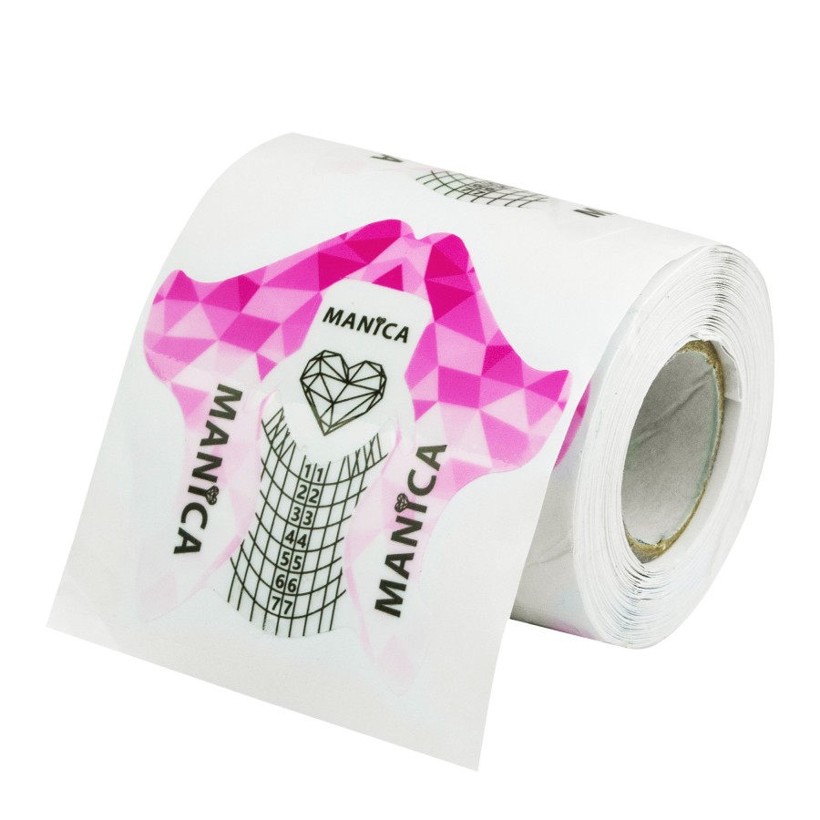 Szablony do przedłużania paznokci 100szt przedłużanie  | MANICA.PL