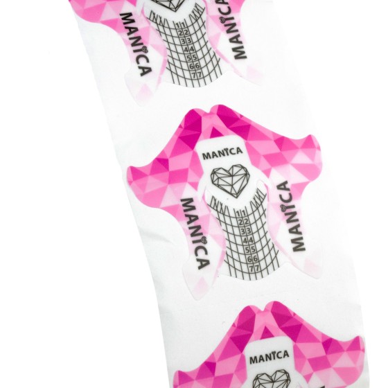 Szablony do przedłużania paznokci 100szt przedłużanie  | MANICA.PL