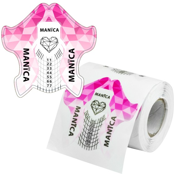 Szablony do przedłużania paznokci 100szt przedłużanie  | MANICA.PL