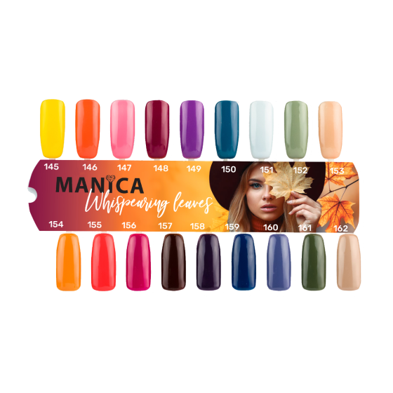 Szary Błękit Lakier Hybrydowy LED/UV 10ml jesienny odcień | MANICA.PL