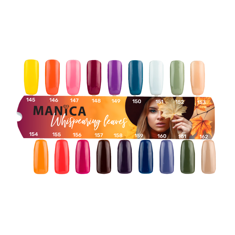 Szary Błękit Lakier Hybrydowy LED/UV 10ml jesienny odcień | MANICA.PL