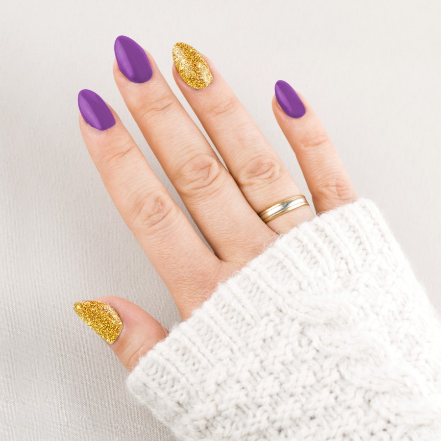 Fioletowy Lakier Hybrydowy LED/UV 10ml intensywny manicure | MANICA.PL