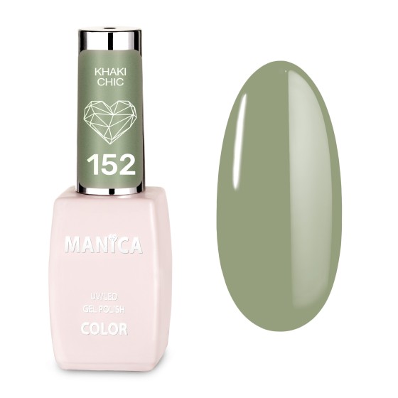 Khaki Lakier Hybrydowy LED/UV 10ml odcienie zieleni | MANICA.PL