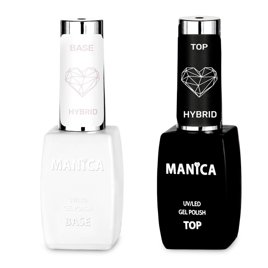 Baza Hybrydowa 10ml + Top Hybrydowy 10ml  zestaw | MANICA.PL