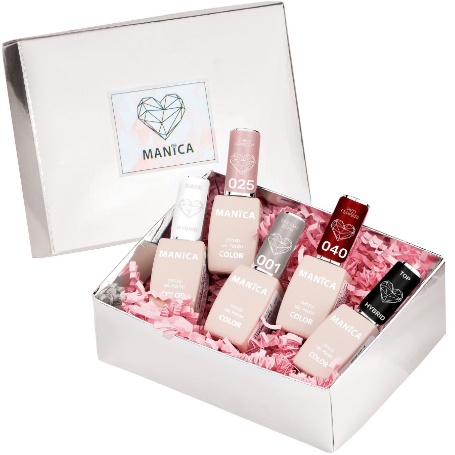 Color Box - Zestaw 5 lakierów hybrydowych w pudełeczku | MANICA.PL