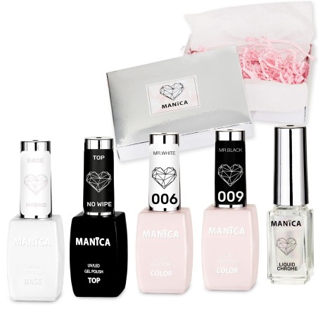 Manica Zestaw Mani Chrome Glow