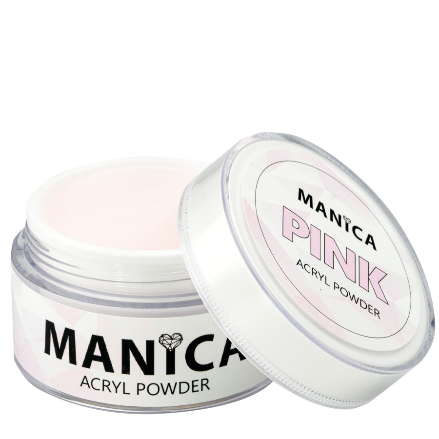 Acrylic Powder 50g - Pink - Różowy proszek akrylowy | MANICA.PL
