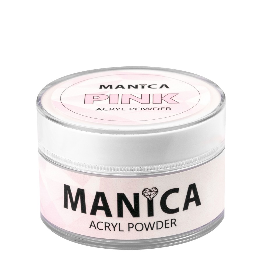 Acrylic Powder 50g - Pink - Różowy proszek akrylowy | MANICA.PL