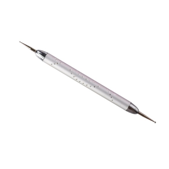 Sonda z cyrkoniami srebrna - Luksusowa sonda do zdobień | MANICA.PL