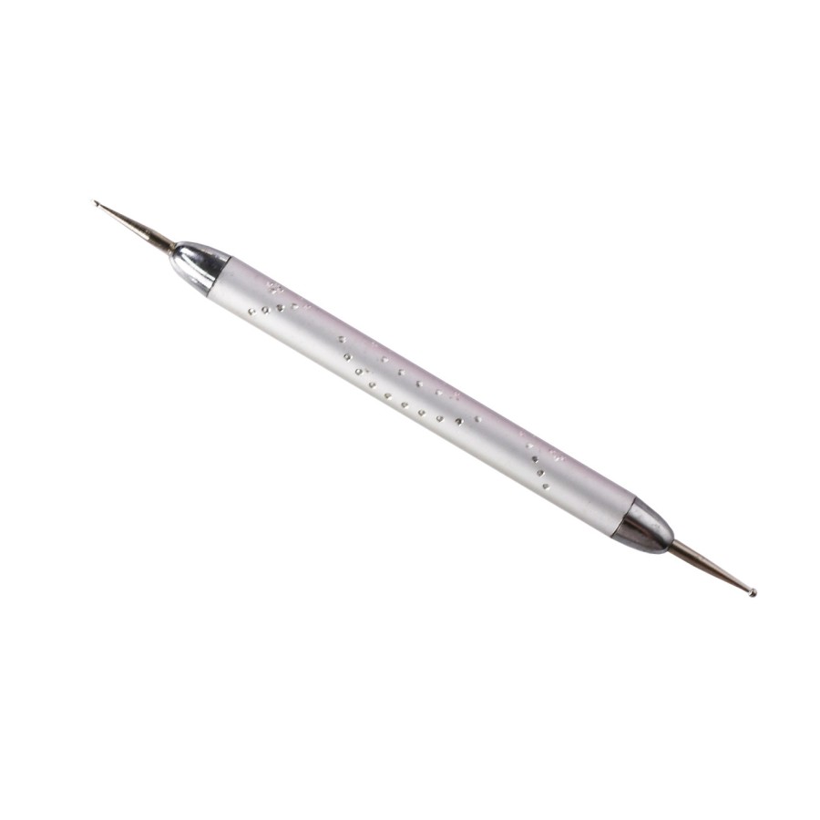 Sonda z cyrkoniami srebrna - Luksusowa sonda do zdobień | MANICA.PL