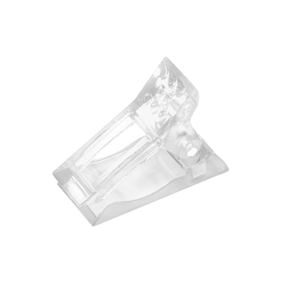 Klips plastikowy do zaciskania Clear praktyczny | MANICA.PL