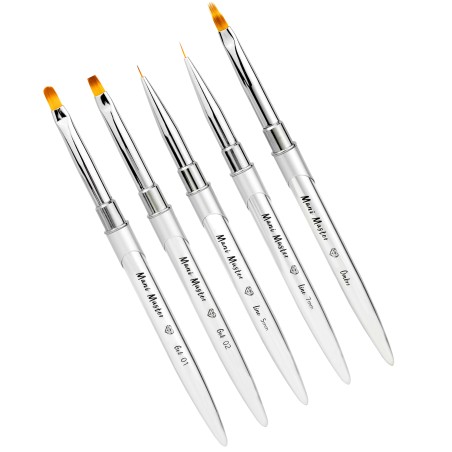 Manica Zestaw 5 pędzelków Mani Master do stylizacji paznokci