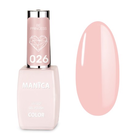 Manica Lakier hybrydowy LED/UV 10ml -  Be Princess- 026