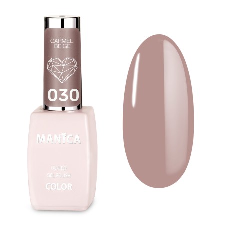 Manica Lakier hybrydowy LED/UV 10ml -  Caramel Beige - 030