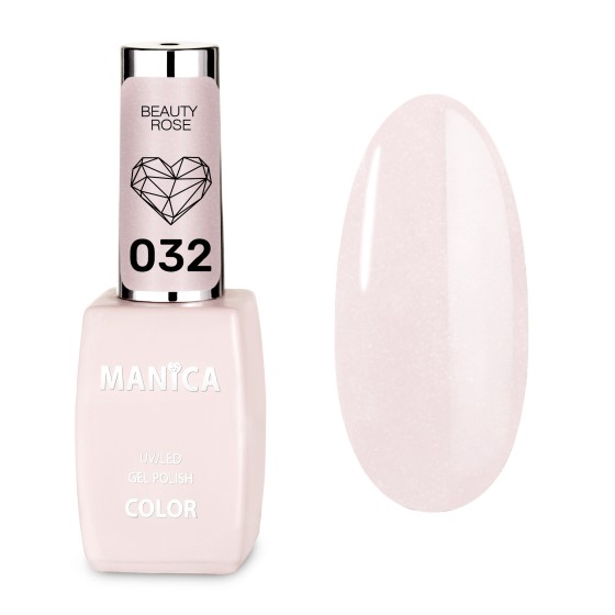 Manica Lakier hybrydowy LED/UV 10ml -  Beauty Rose- 032