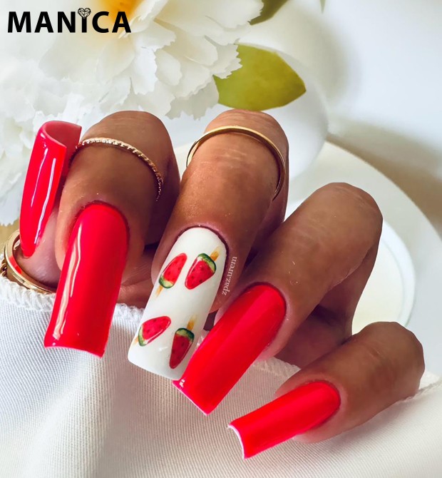 Owocowy manicure