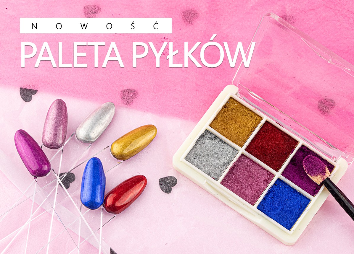 Pyłki do zdobień z efektem WOW